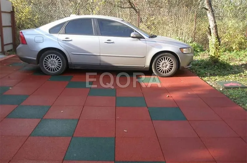 Резиновая плитка из крошки для гаража в Орехово-Зуево