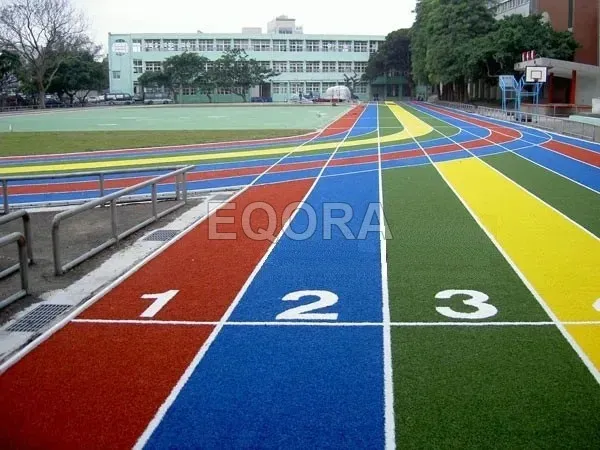 Бесшовное покрытие из резиновой крошки для беговых дорожек в Орехово-Зуево