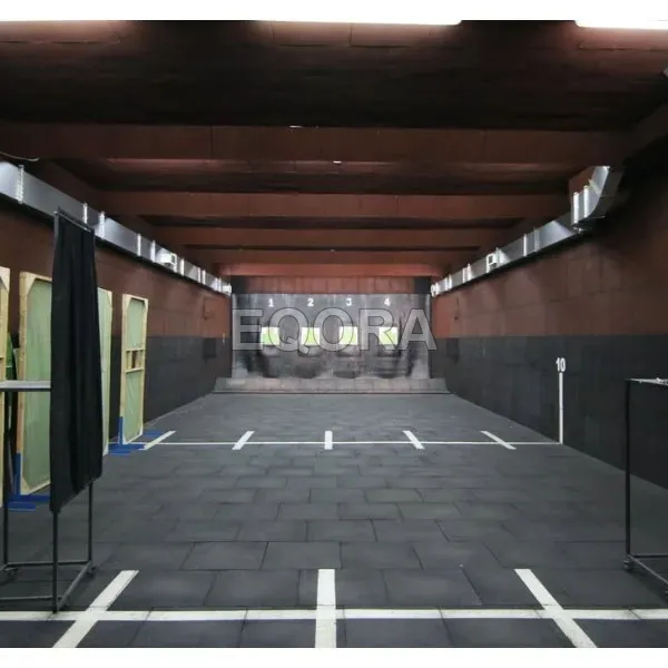 Резиновая плитка из крошки для тира в Орехово-Зуево