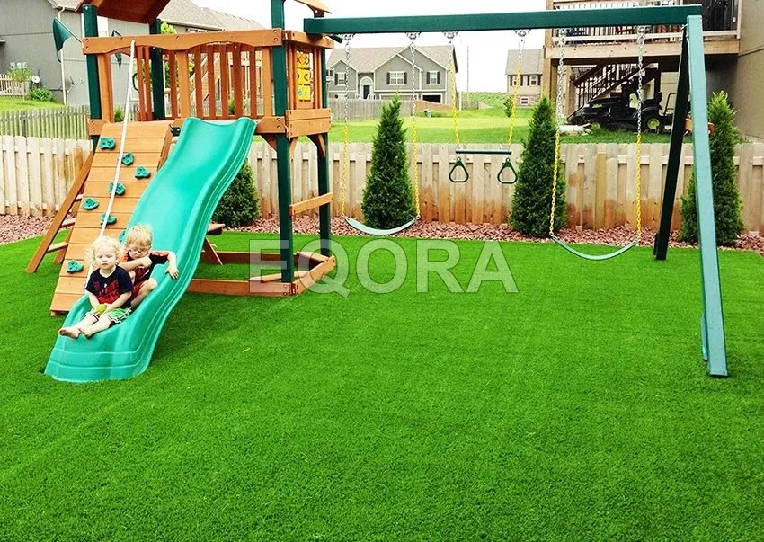Искусственный газон для детской площадки в Орехово-Зуево