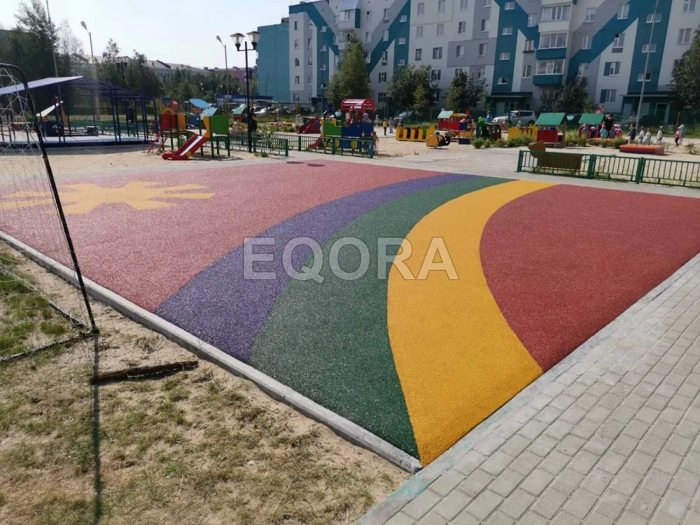 Подходит ли резиновое покрытие для детских площадок в Орехово-Зуево?
