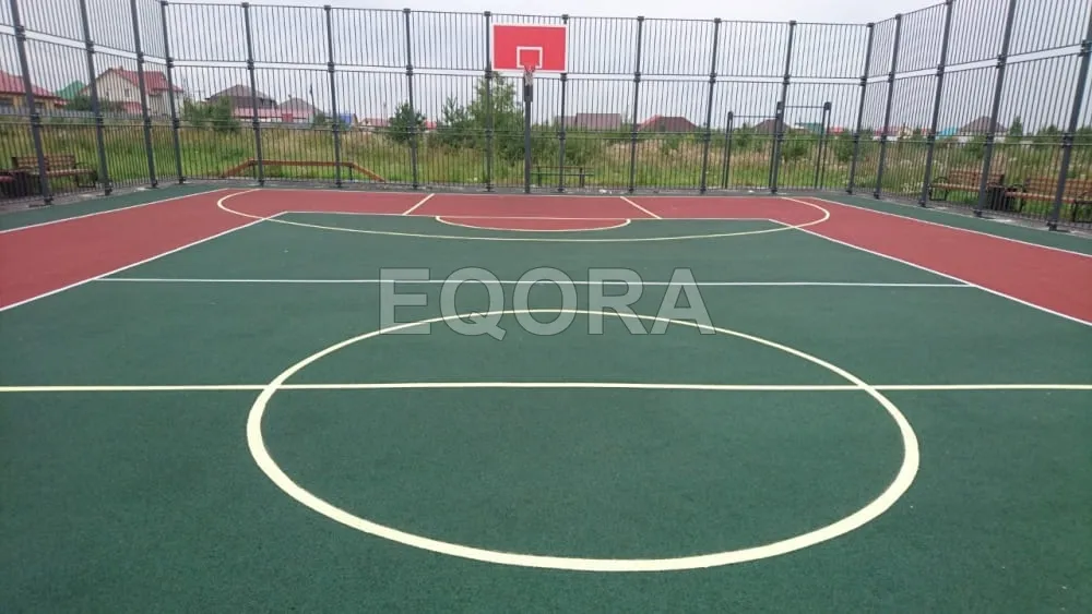 Как резиновое покрытие ведет себя на спортивных площадках в Орехово-Зуево?