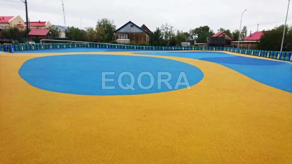 Укладка бесшовных резиновых покрытий в Орехово-Зуево