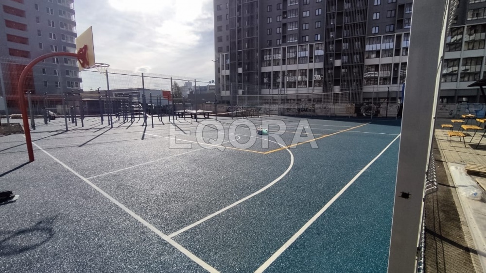 покрытие из резиновой крошки на площадке фото8
